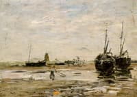 The Shore at Berck, Low Tide