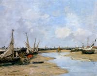 Trouville, the Jetties, Low Tide