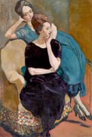 Two Sister Seated, Madame Zette and Madame Juin
