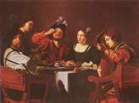 La compagnie à table