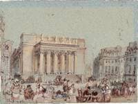 Nantes, The Place Graslin with the Grand Théâtre
