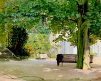 Scene in a Garden