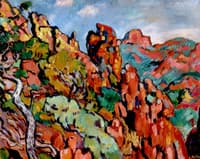 The Red Rocks at Antheor
