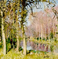 Promenade on the Banks of the Seine at Veneux les Sablons