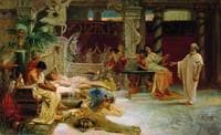 Socrates finds his student Alcibiades with Hetaera