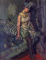 A Dancer in a Green Dress, Marie