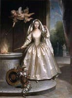 Marie-Françoise Perdrigeon as a Vestal