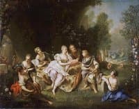 Telemachus Telling his Story to Calypso