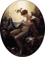 Mademoiselle Lange as Danae
