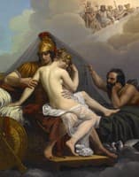 Mars and Venus Surprised by Vulcan