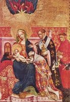 Marienaltar (right inner wing) ~ Adoration of the Magi