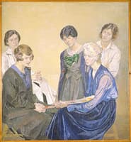 Portrait of Five Female Students