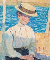 Woman by the Sea