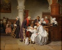 In the Church of Fontainebleau
