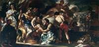 Venus with Lapis Tending the Wounded Aeneas (sketch)