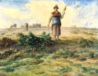 A Shepherdess and her Flock