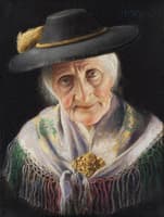 Study Of Tyrolean Lady
