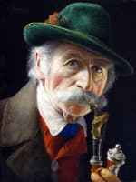 Old Man with a Pipe