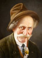 Old Man with a Pipe
