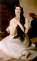 Mary Ann Paton Wood in the Role of Amina in La Sonnambula