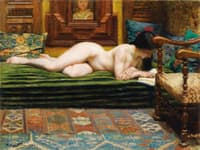 Young Woman Reading