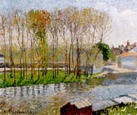 Banks of the Loing at Moret