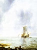 Ships off the Coast