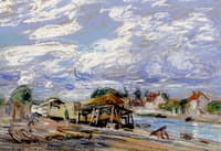 Saint Mammes, Boat Building