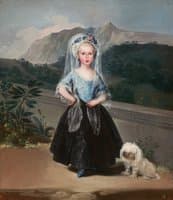 Maria Teresa de Borbon y Vallabriga, later Contesa de Chinchon