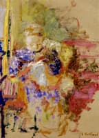 Madame Vuillard Sewing