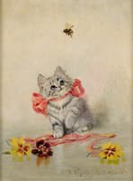 Little Kitten with the Hummel