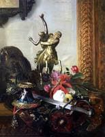 Still Life with a Bronze Statue
