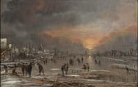 Sports on a Frozen River