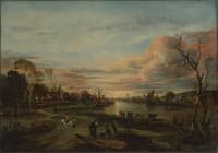 Landscape at Sunset