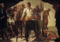 Gaius Mucius Scaevola Confronting King Porsenna