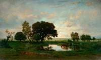 A View in the Landes, near Bordeaux