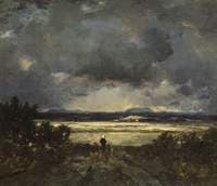Sunset in the Auvergne