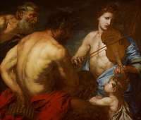Apollon and Marsyas