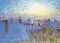Sunrise over the rooftops