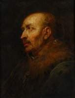 Portrait of a Man in a Fur Collar