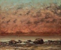 The Black Rocks at Trouville