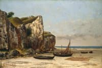 Beach at Etretat, Normandy