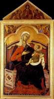 Madonna and Child Enthroned with Angels