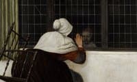 Woman at a Window (détail)