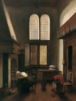 Interior Scene (Woman Seated by a Hearth)