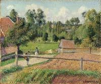 View from the Artist's Window, Eragny