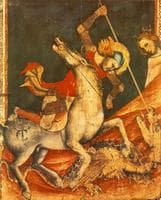 St George 's Battle with the Dragon (detail)