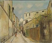 Church of Le Sacre-Coeur from rue Saint-Rustique