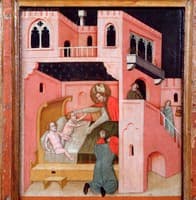 Saint Nicholas Helping Children