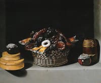 Basket, Boxes and Glasses